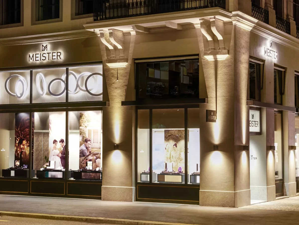 MEISTER Store Trauringe und Schmuck in Zürich